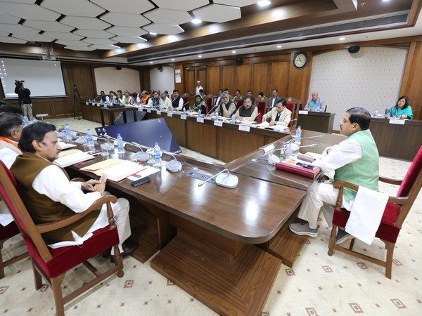 MP Cabinet Meeting chaired by CM Mohan Yadav (Photo/ANI)