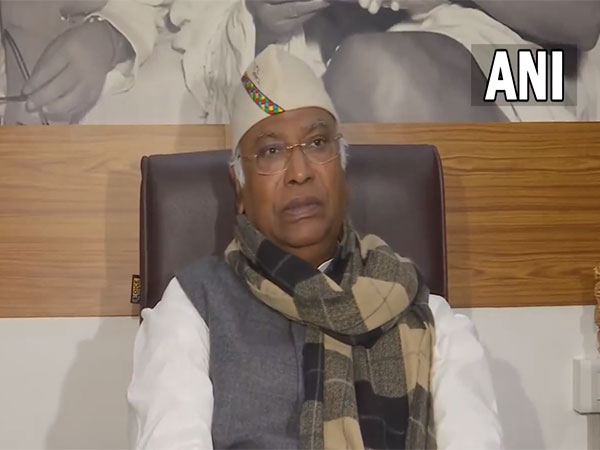 Congress President and Leader of Opposition in the Rajya Sabha, Mallikarjun Kharge. (Photo/ANI)