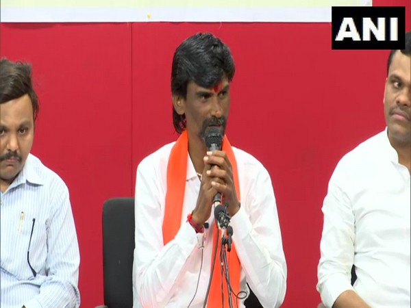 Maratha reservation activist Jarange Patil (Photo/ANI)