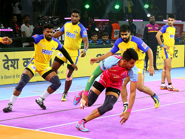 Jaipur Pink Panthers and Tamil Thalaivas players in action (Photo: PKL)