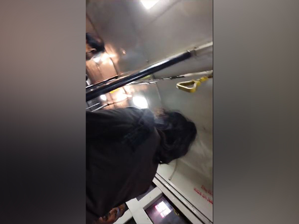 Video grab of the alleged incident (Photo/ANI)