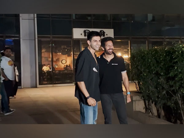 Kartik Aaryan, Kabir Khan (Image source/ANI)
