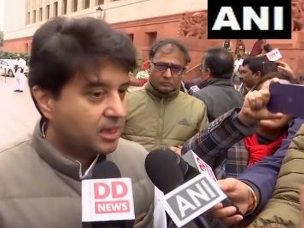 Union Minister Jyotiraditya Scindia (Photo/ANI)