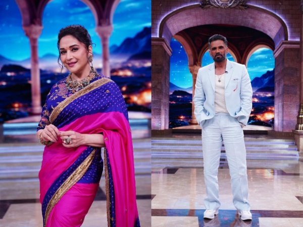 Madhuri Dixit, Suniel Shetty  (Image source: Instagram) 
