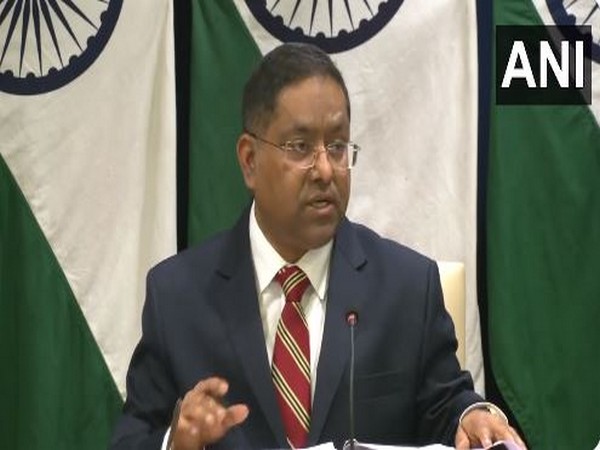 MEA spokesperson Randhir Jaiswal (Photo/ANI)