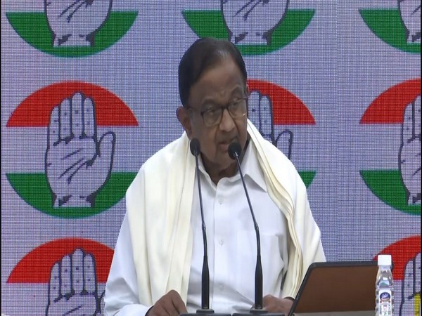 Congress leader and former Finance Minister P Chidambaram (Photo/ANI)