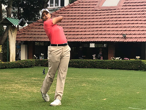 Golfer Hitaashee Bakshi in action during second round of third leg of WPGT (Image: WPGT/WGAI)