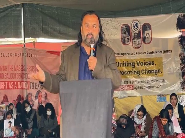 Baba Jaan, a political activist belonging to Gilgit Baltistan. (Photo: ANI)