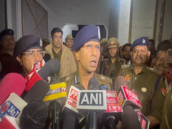 S.B Shiradkar, Additional Director General, Lucknow police (Photo/ANI)