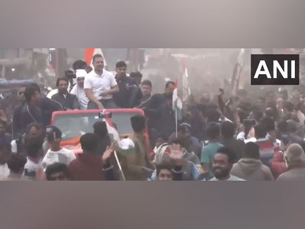 Congress leader Rahul Gandhi during Bharat Jodo Nyaya Yatra in Malda, West Bengal (File photo/ANI)