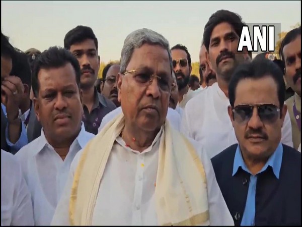 Karnataka CM Siddaramaiah (Photo/ANI)