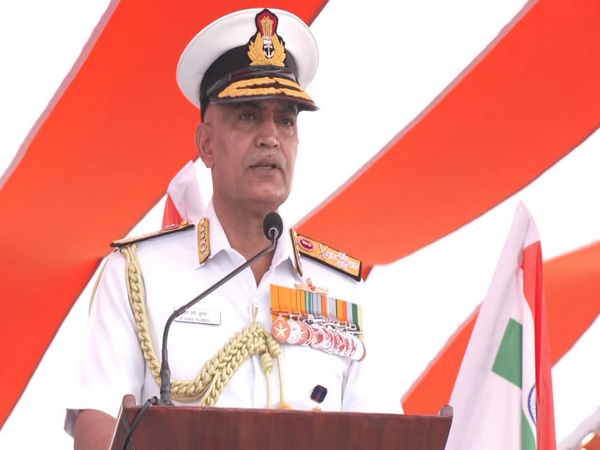 Indian Navy Chief Admiral R Hari Kumar (Image/ANI)