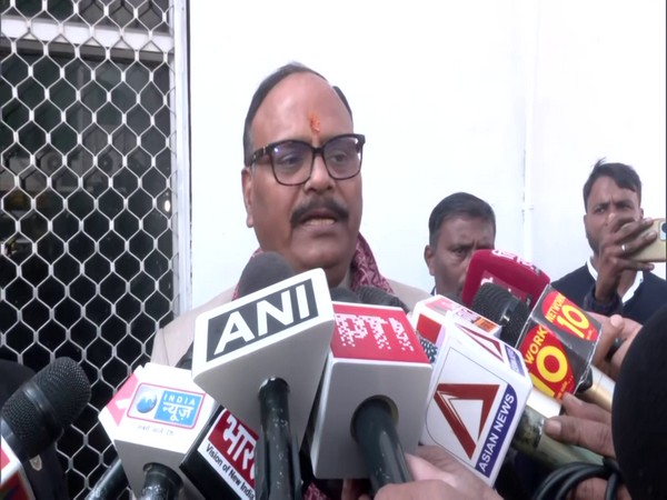 Uttar Pradesh Deputy CM Brajesh Pathak. (Photo/ANI)