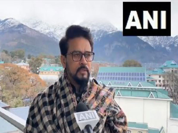 Union Minister Anurag Thakur (Photo/ANI)
