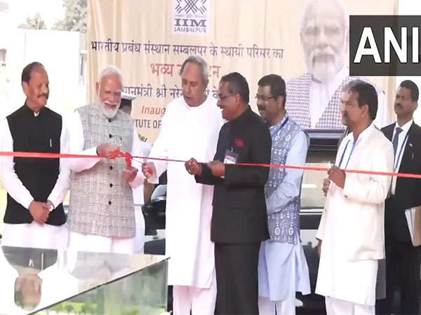 Prime Minister Narendra Modi inaugurating permanent campus of IIM Sambalpur (Photo/ANI)