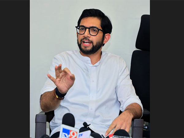 Former minister and Shiv Sena (UBT) MLA Aaditya Thackeray. (File Photo/ANI)