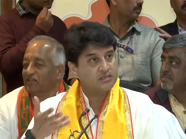 Union Minister Jyotiraditya Scindia (Photo/ANI)