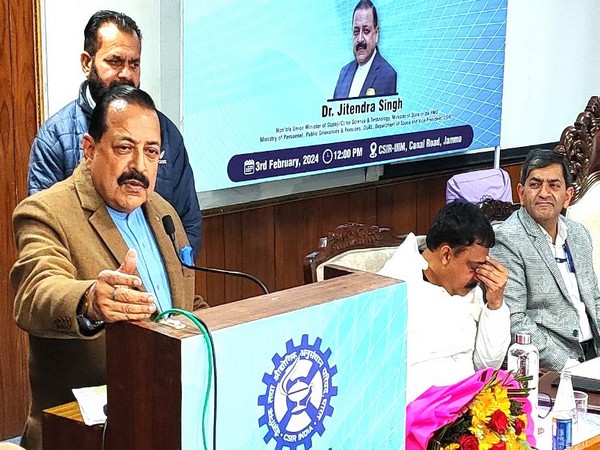 Union Minister Jitendra Singh (Photo: Ministry of Science and Technology)