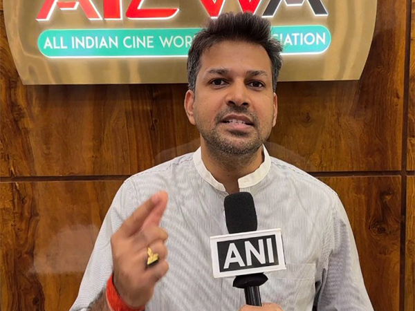 All Indian Cine Workers Association President Suresh Shyamlal Gupta (ANI)