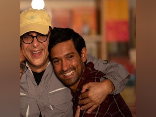 Actor Vikrant Massey and Producer Vidhu Vinod Chopra (Image source: Instagram)