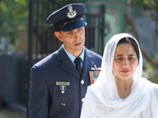 Hrithik Roshan, Sanjeeda Sheikh in 'Fighter' (Image source: Instagram)