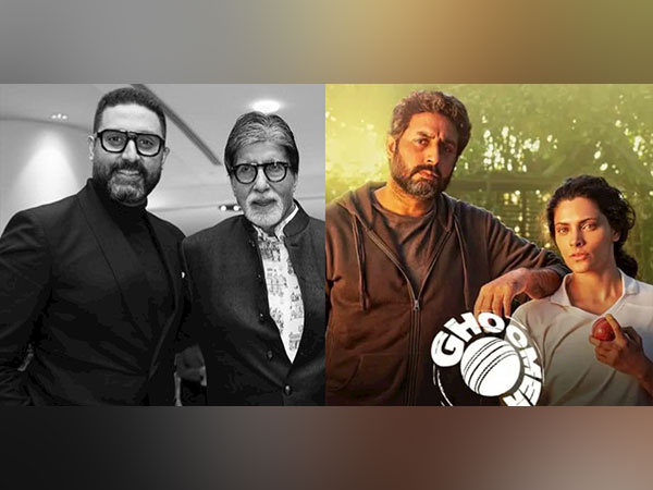 Amitabh Bachchan, Abhishek Bachchan, Saiyami Kher (Image Source: Instagram)