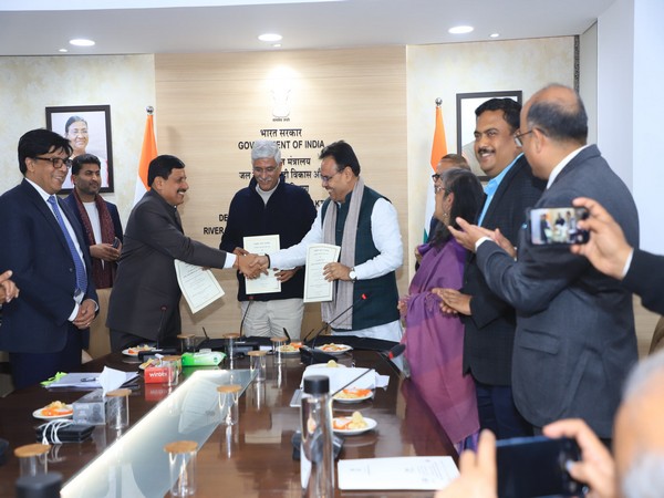 MoU on PKC-ERCP link project signed between MP and Rajasthan government on January 28(Photo/PIB)
