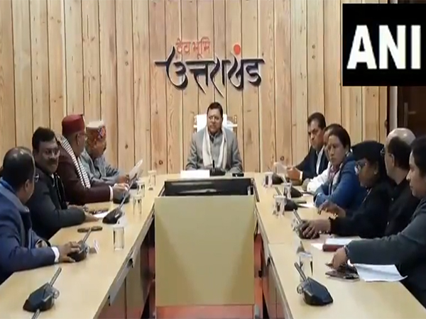 Uttarakhand cabinet meeting underway (Photo/ANI)