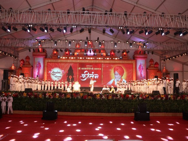 Visual from Geeta Bhakti Amrit Mahotsav in Alandi. (Photo/ANI)