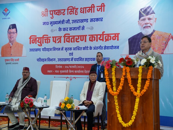 Uttarakhand Chief Minister Pushkar Singh Dhami. (Photo/ANI)