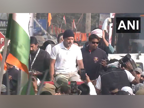 Rahul Gandhi spearheading Bharat Jodo Nyay Yatra (Photo/ANI)