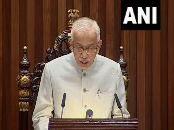 Andhra Pradesh Governor S Abdul Nazeer during Budget session (Photo/ANI)