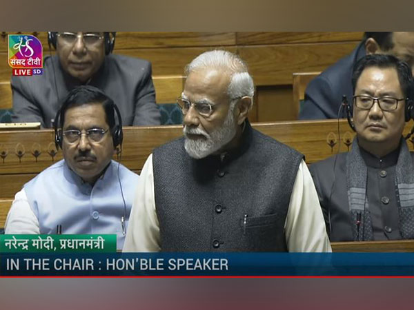 Prime Minister Narendra Modi in Lok Sabha (Photo/Lok Sabha)