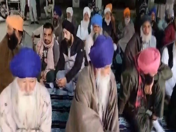 Paramjeet's family members protest (Photo/ANI)