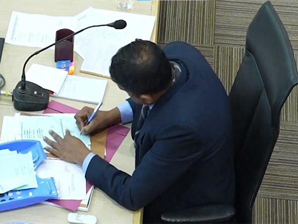 Screengrab of CCTV footage shared by AAP. (Photo/X@AAPPunjab)