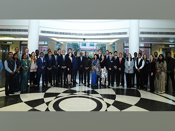 EAM Jaishankar with MEA’s 4th Disarmament & International Security Affairs Fellows. (Photo: X//@DrSJaishankar)