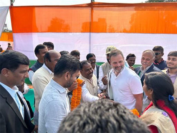Congress leader Rahul Gandhi and Telangana Chief Minister Telangana Revanth Reddy during the Bharat Jodo Nyay Yatra in Ranchi, Jharkhand (Photo/ANI)