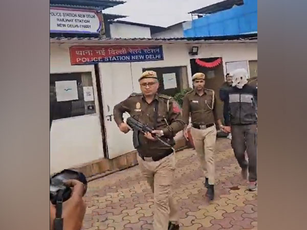 Riyaz Ahmed arrested by Police (Photo/ANI)