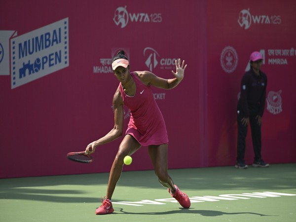 India tennis player Shrivalli Bhamidipaty (Image: WTA/Mumbai Open)