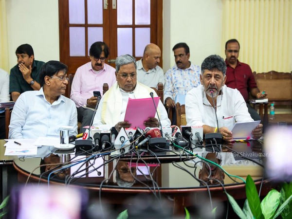 Karnataka CM Siddaramaiah and Deputy CM DK Shivakumar(File Photo/ANI)