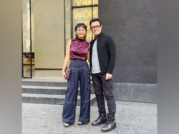 Aamir Khan, Kiran Rao (Image Source; ANI)