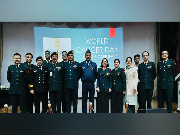 Malignant Disease Treatment Centre, Army Hospital celebrates World Cancer Day 2024 (Photo/ANI)