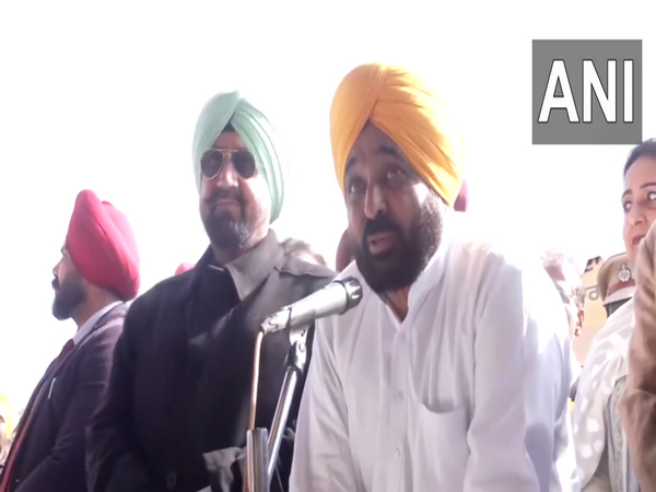 Punjab Chief Minister Bhagwant Mann. (Photo/ANI)