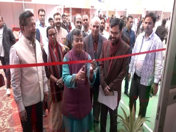 Tripura Minister Ratan Lal Nath inaugurating Divya Kala Mela (Photo/ANI)