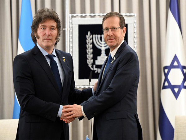Argentina President Javier Milei, Israel President Isaac Herzog (Image Credit: X/@Isaac_Herzog)