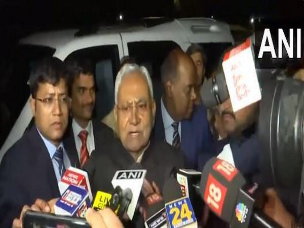 Bihar Chief Minister Nitish Kumar. (Photo/ANI)