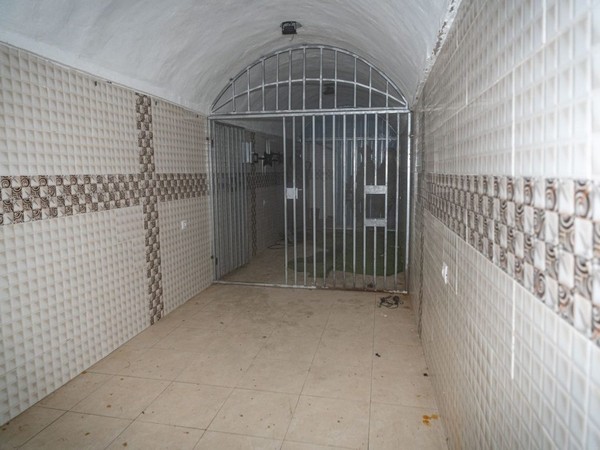 A barred cell in a tunnel below Khan Yunis (Photo/TPS)