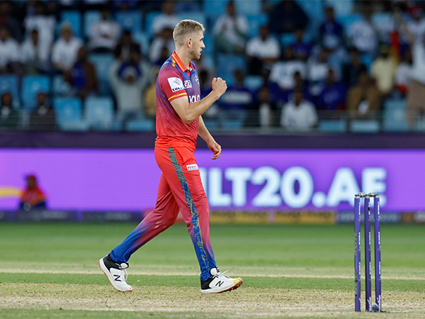 Dubai Capitals’ cricketer Olly Stone (Image: ILT20/Dubai Capitals)