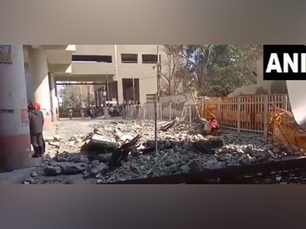 A side slab of the running metro line at Gokulpuri metro station collapsed today.