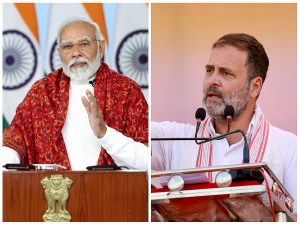Prime Minister Narendra Modi and Congress leader Rahul Gandhi (Photo/ANI)